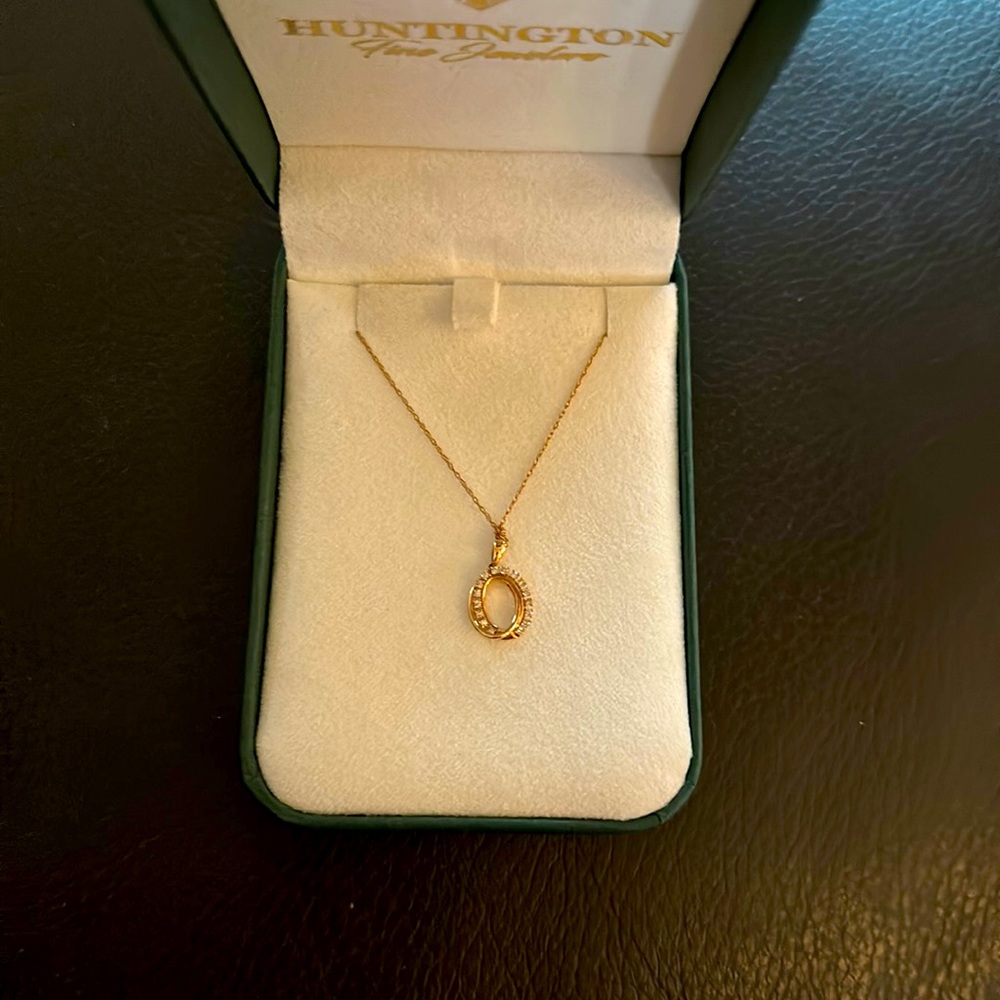 Rose gold necklace